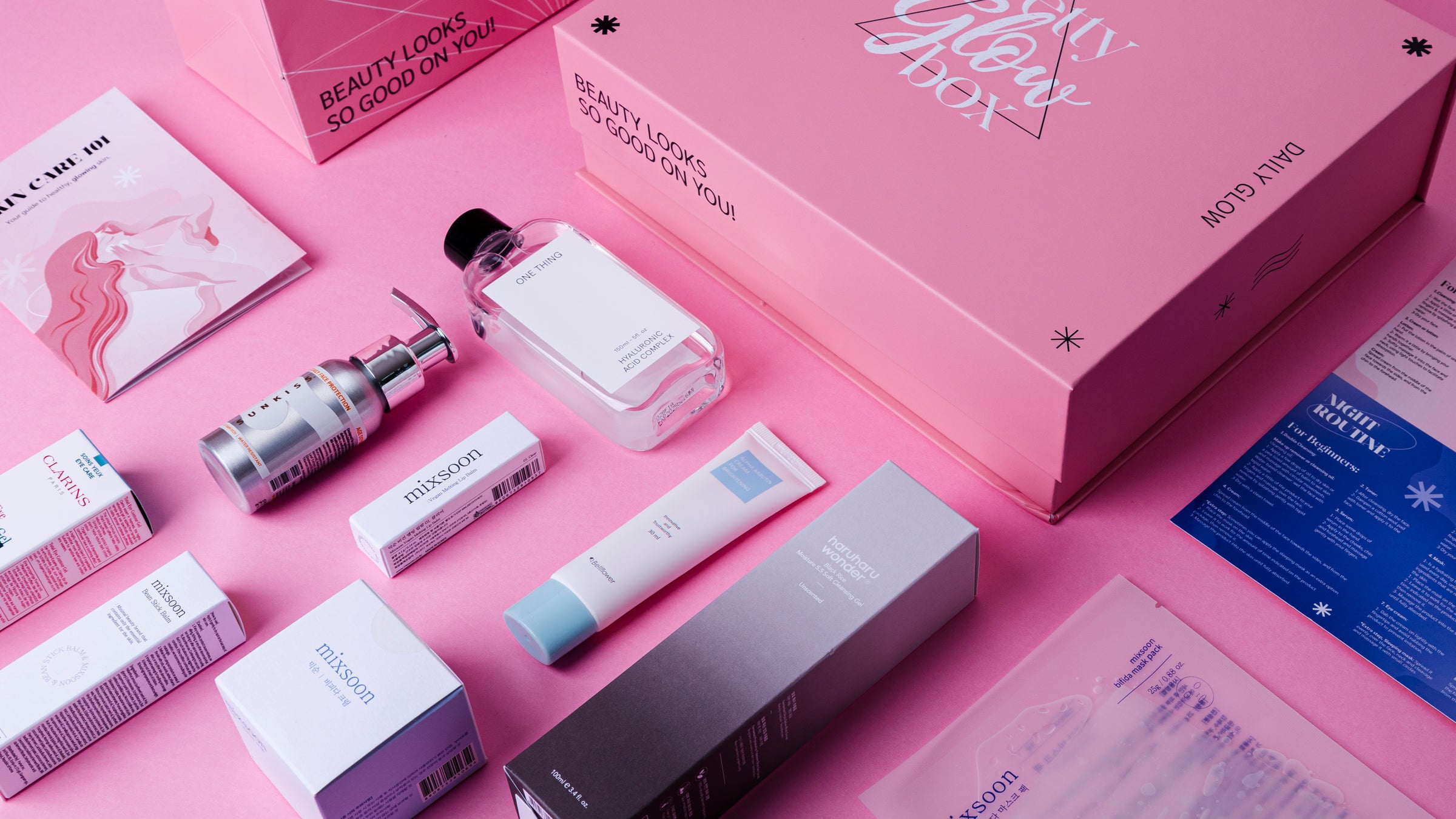 Best Skin Care Beauty Box - Pretty Glow Box