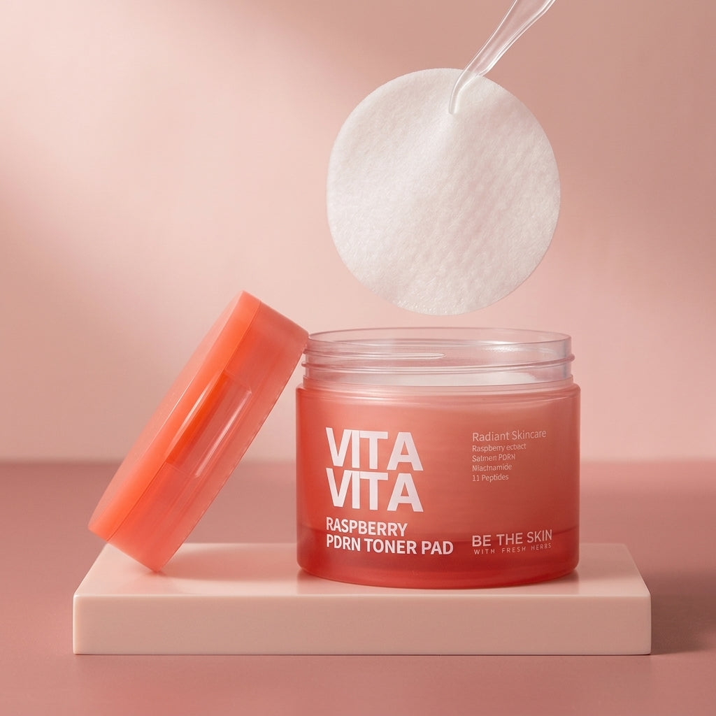 Vita Vita Raspberry Glow Toner Pads