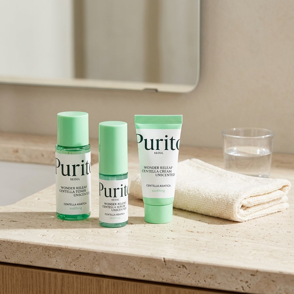 Purito Centella Calm & Glow Set