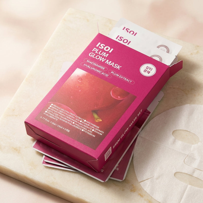 ISOI Plum Glow Mask Set