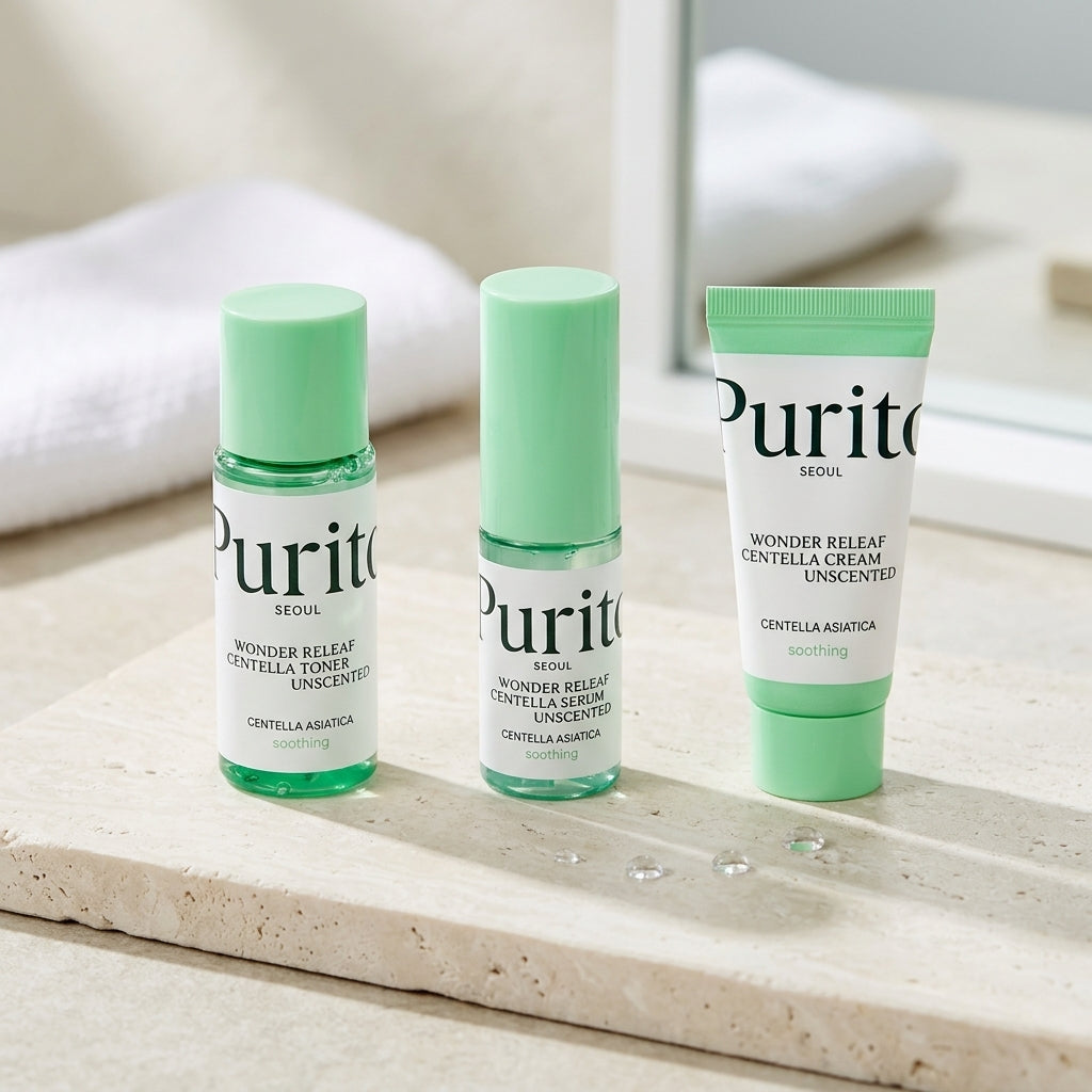 Purito Centella Calm & Glow Set