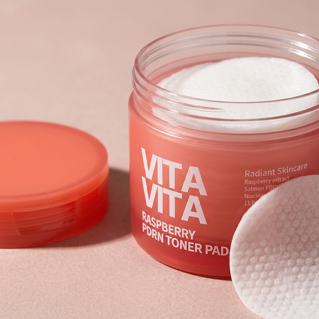 Vita Vita Raspberry Glow Toner Pads