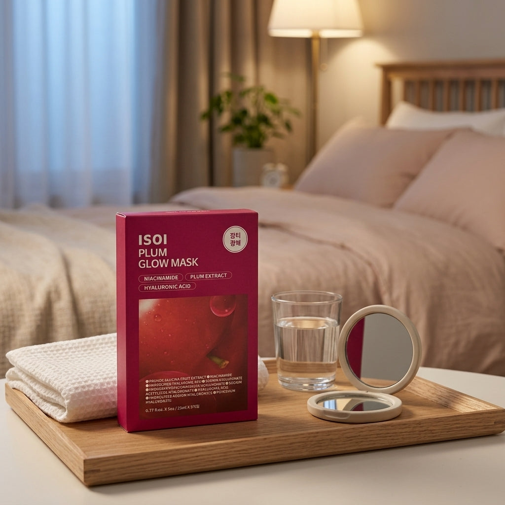 ISOI Plum Glow Mask Set