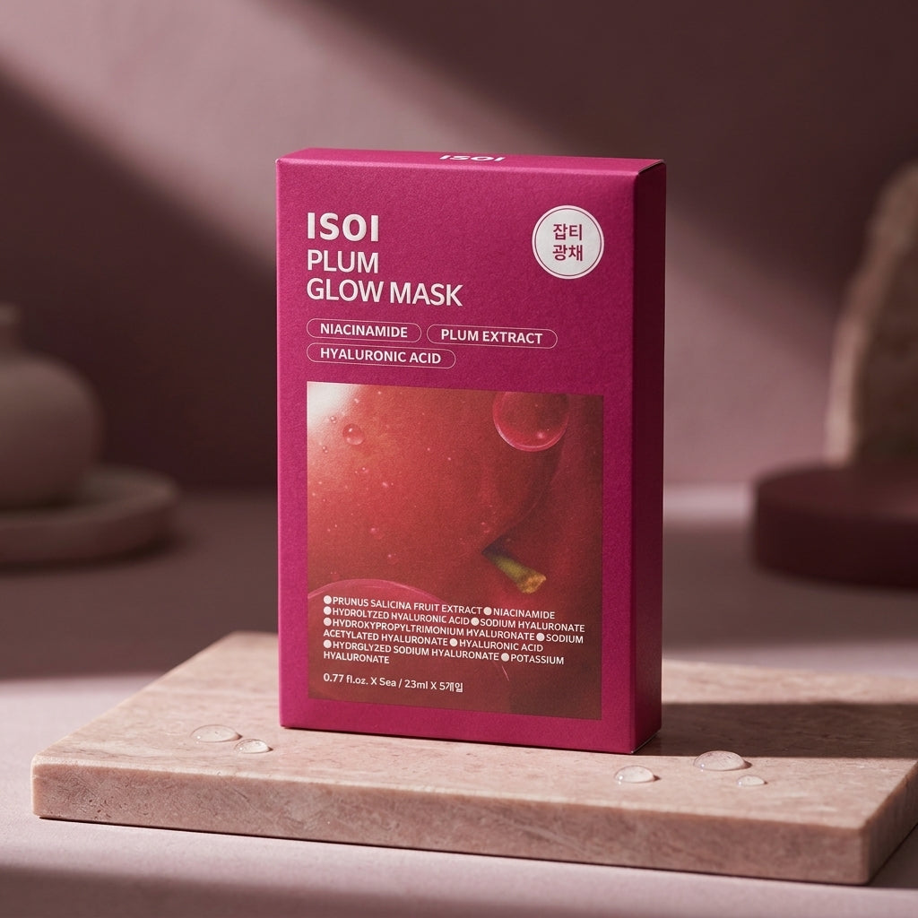 ISOI Plum Glow Mask Set